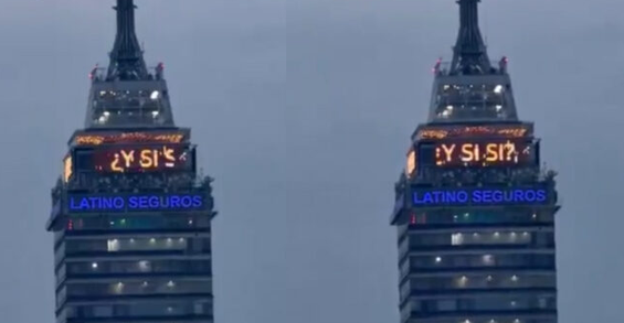 VIDEO: La Torre Latinoamericana se ilumina con un emotivo mensaje para México antes del duelo contra Inglaterra