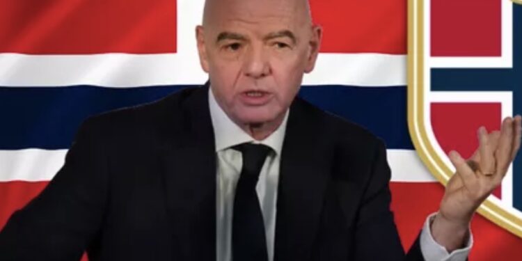 Federación de Noruega exige la renuncia inmediata de Gianni Infantino como presidente de la FIFA