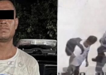 Detienen a hombre acusado de empujar a adulto mayor que murió atropellado por un tráiler en Monterrey