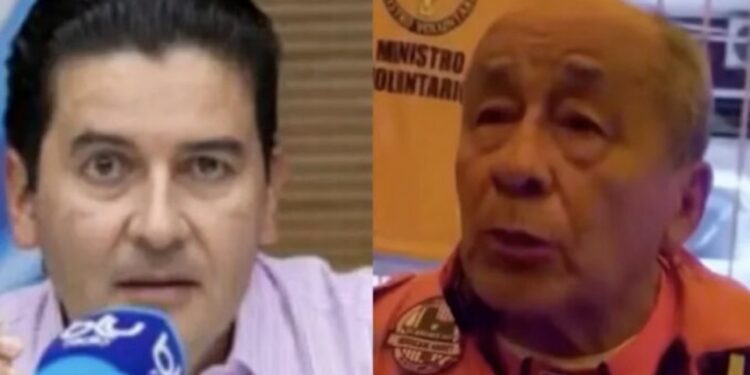 VIDEO: «Vámonos respetando» ‘Topo Mayor’ responde a periodista que le preguntó si tenía PERMISO para RESCATAR a personas en Colombia