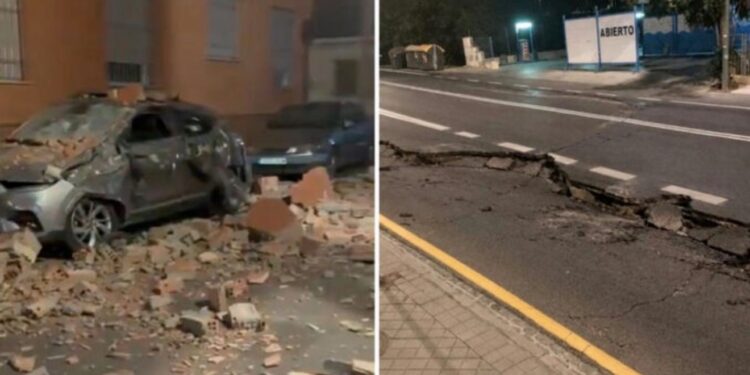 VIDEO: Fuerte terremoto sacude el sur de España y provoca daños