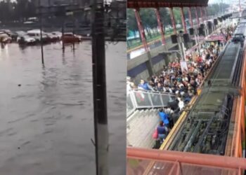 VIDEO: Las fuertes lluvias en la Ciudad de México provocaron inundaciones severas