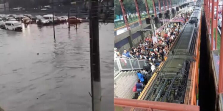 VIDEO: Las fuertes lluvias en la Ciudad de México provocaron inundaciones severas