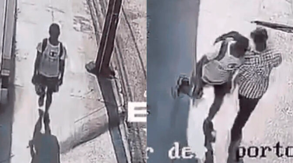 Buscan a hombre que empujó a adulto mayor y provocó que perdiera la vida