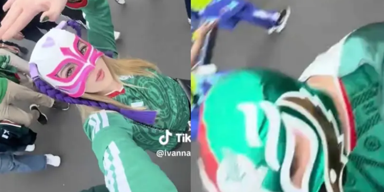 Jesús Ernesto, hijo de AMLO, habría acudido al Mundial disfrazado de luchador; filtran videos