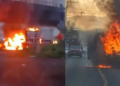 Michoacán amanece con 24 bloqueos carreteros; roban vehículos y los incendian