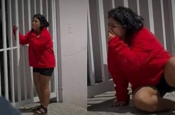 Madre rompe en llanto al dejar por primera vez a su hijo en la escuela
