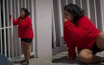 Madre rompe en llanto al dejar por primera vez a su hijo en la escuela