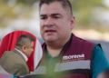 Diputado de Morena en Tamaulipas es captado guardando un micrófono en el bolsillo durante un evento