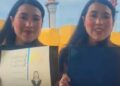 VIDEO: Joven presume su título universitario y sale volando