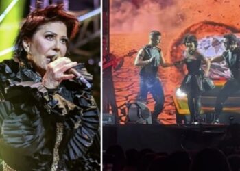 VIDEO: Alejandra Guzmán cancela concierto porque se le zafó la cadera en pleno escenario