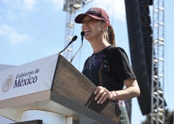 Sheinbaum: “Nosotros no compramos votos, damos derechos al pueblo de México”