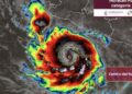 Huracán ‘Polo’ alcanza Categoría 5, la máxima en la escala Saffir-Simpson, frente a México