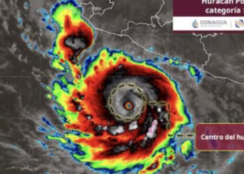 Huracán ‘Polo’ alcanza Categoría 5, la máxima en la escala Saffir-Simpson, frente a México