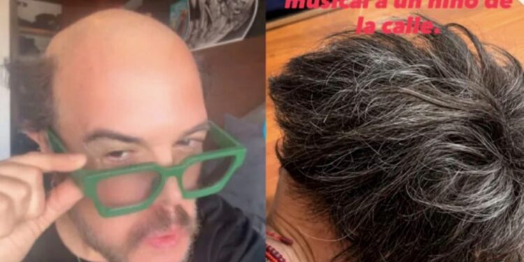 Aleks Syntek subasta su peluquín y comparte una serie de mensajes que generan preocupación