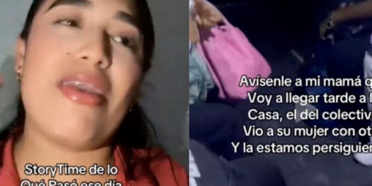 VIDEO: Chofer descubre infidelidad de su esposa; la persiguió en la combi y pasajeros terminan acompañándolo