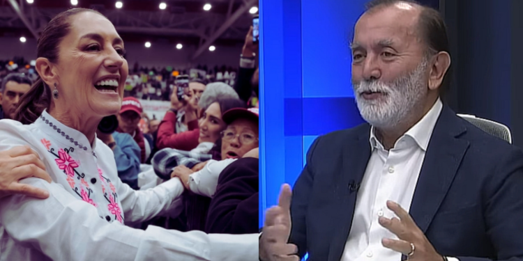 Epigmenio Ibarra llama a Claudia Sheinbaum “la mejor presidenta del mundo mundial”