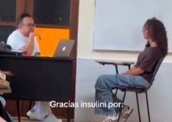 VIDEO: Estudiante aprueba examen de química gracias a una canción de Insulini