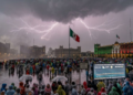 Lluvias fuertes y tormentas amenazan festejos del Grito en CDMX