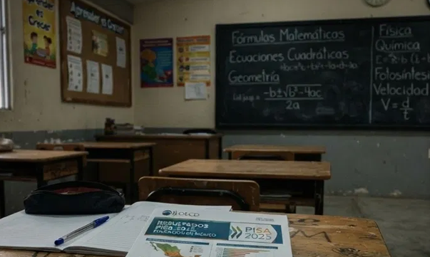 Ni con Becas Bienestar: Estudiantes mexicanos quedan entre los peores de la OCDE en matemáticas y lectura