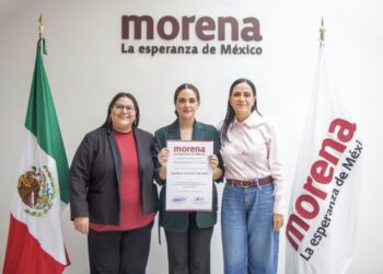 Morena designa a Andrea Chávez en Ciudad Juárez tras perder la contienda por Chihuahua