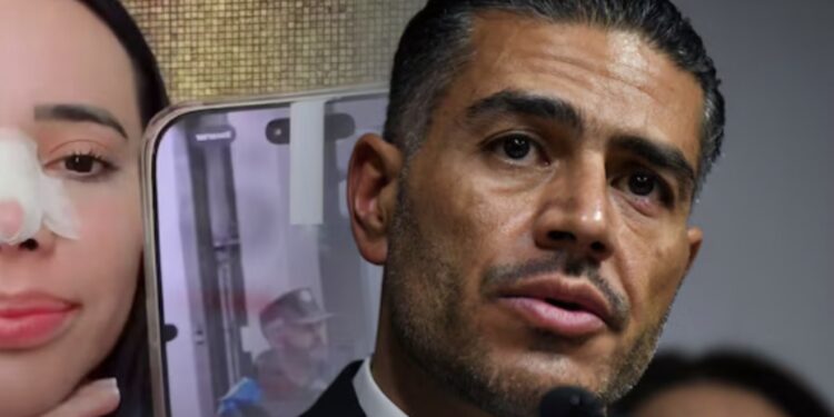 Sandra Cuevas pide a García Harfuch poner a dieta a los policías mexicanos tras comparar su físico con el de los españoles