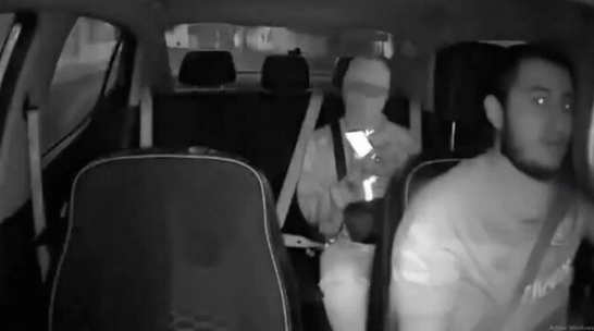 VIDEO: Lo salvó su esposa, chofer de plataforma escapa de asalto al dirigirse a una caseta militar