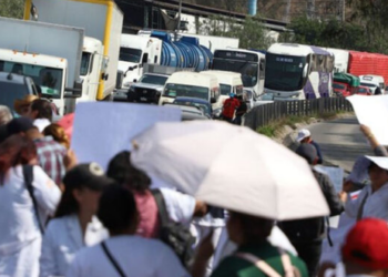 Trabajadores del IMSS anuncian bloqueo en la México-Pachuca este viernes